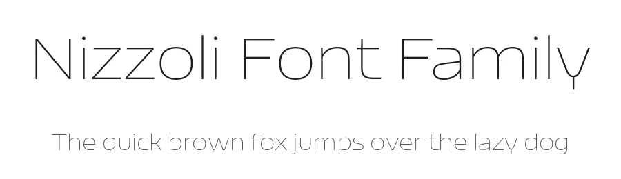 Nizzoli Font Family by Los Andes Type — Sans Serif Font