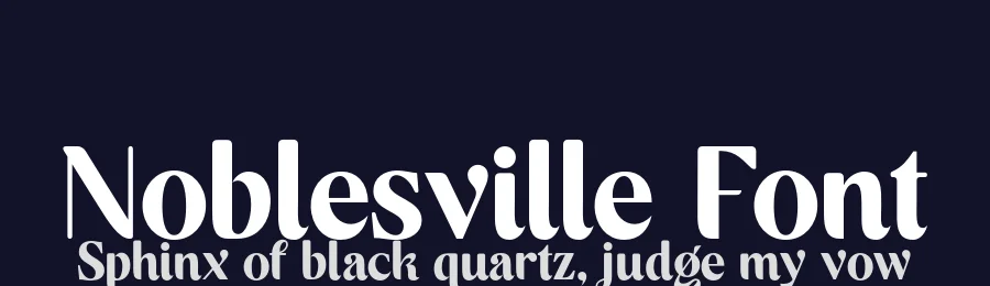 Noblesville Font by INKSUN™ — Display Font — thumbnail 2