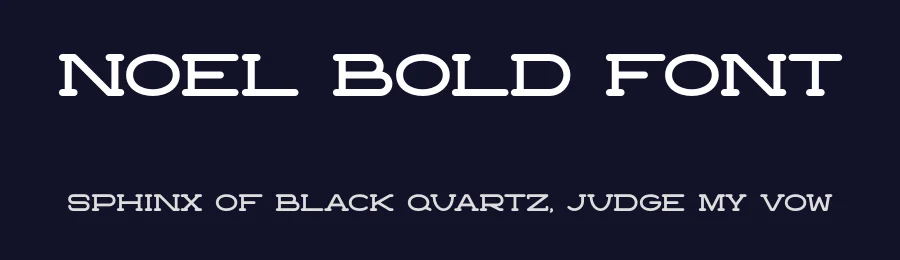 Noel Bold Font by Pian45 — Display Font — thumbnail 2