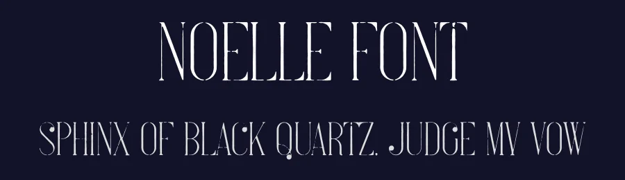 Noelle Font by vpcreativeshop — Display Font — thumbnail 2