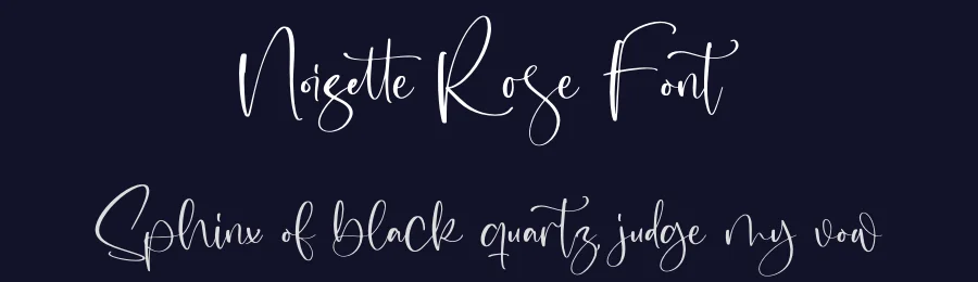 Noisette Rose Font by letterfabric — Script Handwritten Font — thumbnail 2