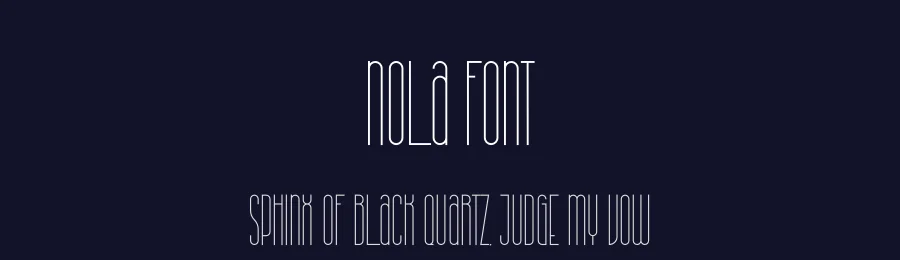 Nola Font by vpcreativeshop — Sans Serif Font — thumbnail 2