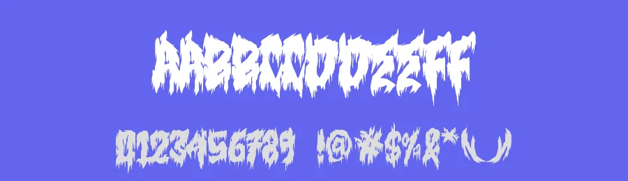 NOLAK METU Horror Font by GFRcreative — Decorative Font — thumbnail 3