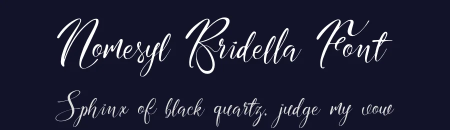 Nomesyl Bridella Font by Denustudios — Script Handwritten Font — thumbnail 2