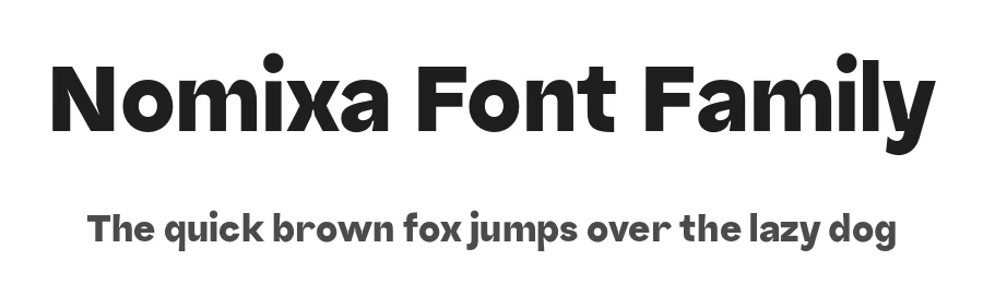 Nomixa Font Family by YUKITA CREATIVE — Decorative Font