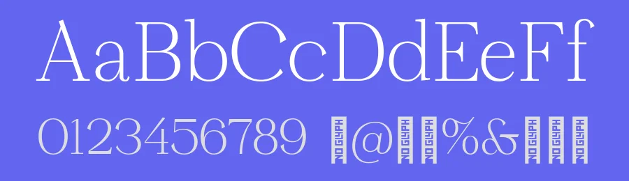 Non Ophélie Font Family by Non Foundry — Serif Font — thumbnail 3