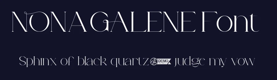 Nona Galene Font by nihstudio — Display Font — thumbnail 2