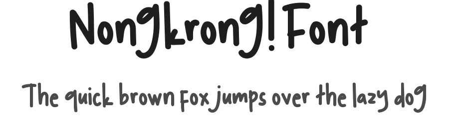 Nongkrong Font by nihstudio — Script Handwritten Font