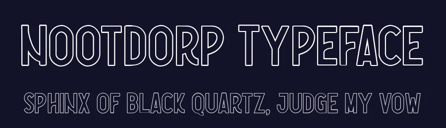Nootdorp Typeface by Garisman Std — Sans Serif Font — thumbnail 2