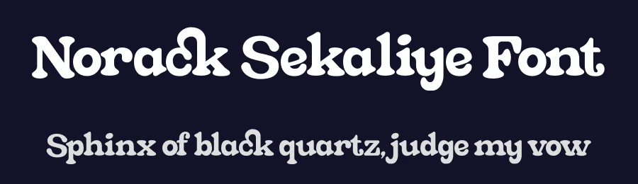 Norack Sekaliye Font by Rismatype — Decorative Font — thumbnail 2