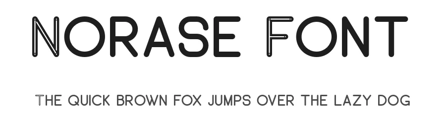 Norase Font by ErmediaStudio — Display Font
