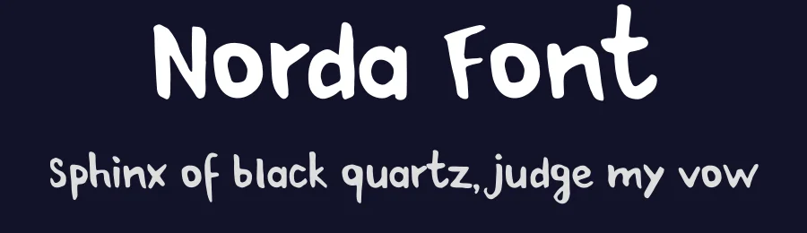 Norda Font by Gatis Vilaks — Display Font — thumbnail 2