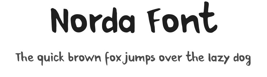 Norda Font by Gatis Vilaks β Display Font