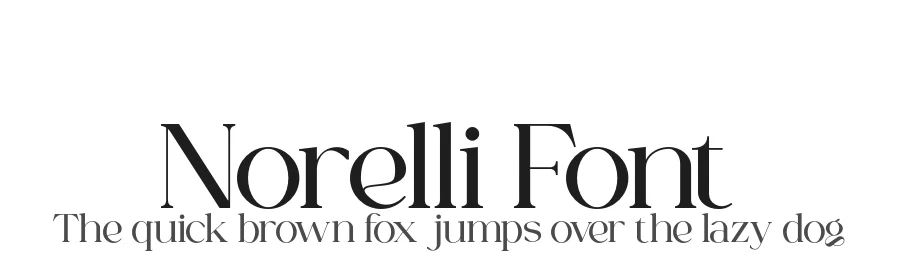 Norelli Font by vpcreativeshop — Serif Font