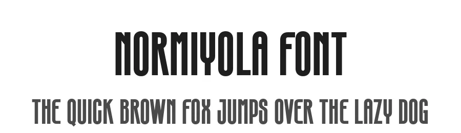 Normiyola Font by BrandSemut — Sans Serif Font