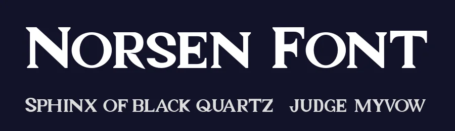 Norsen Font by craftsupplyco — Display Font — thumbnail 2
