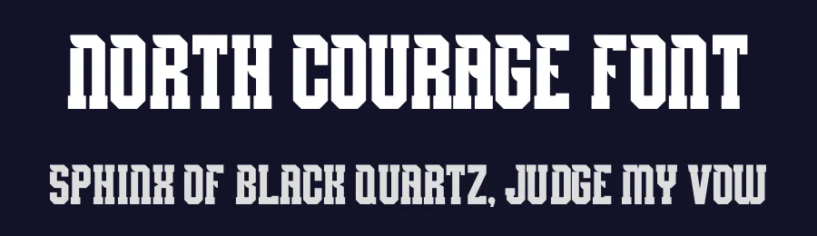 North Courage Font by Almairatype — Display Font — thumbnail 2