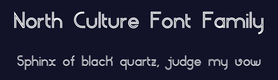 North Culture Font Family by Felipe Elioenay — Sans Serif Font — thumbnail 2