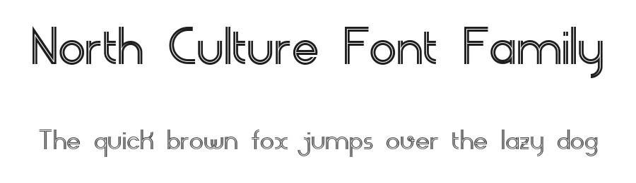 North Culture Font Family by Felipe Elioenay β Sans Serif Font