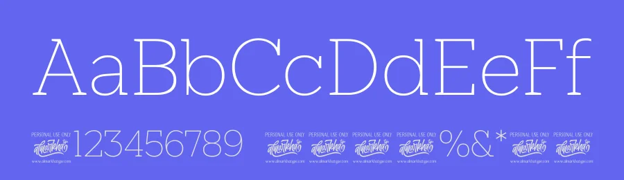North Rock Font Family by Almarkha Type — Slab Serif Font — thumbnail 3