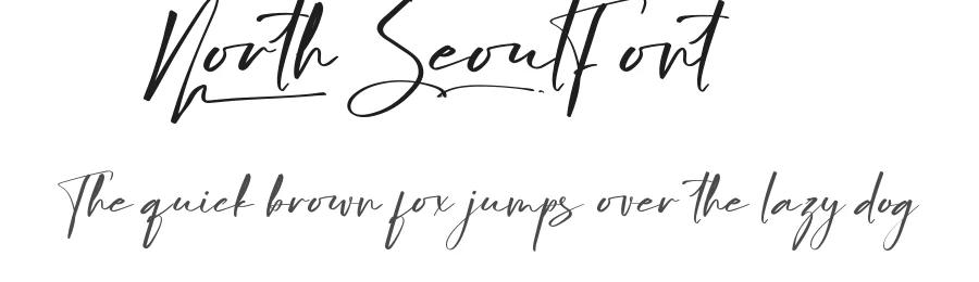 North Seoul Font by noahtype — Script Handwritten Font