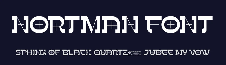 Nortman Font by Kong Font — Display Font — thumbnail 2