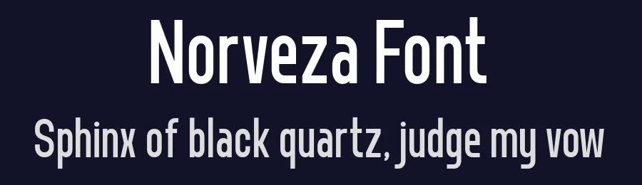 Norveza Font by Say Studio — Display Font — thumbnail 2