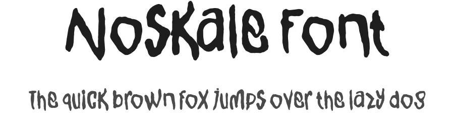Noskale Font by enxyclo — Decorative Font