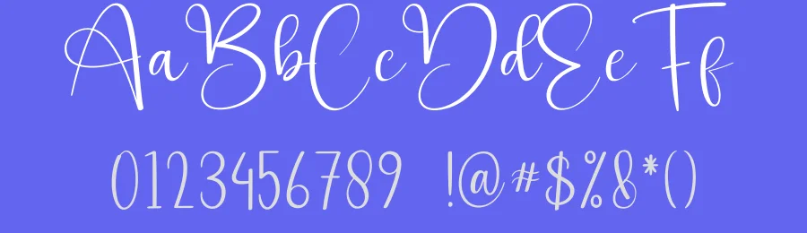 Nostalgia – Casual Handwritten Script Font by creativeletter — Script Handwritten Font — thumbnail 3