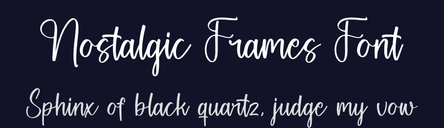 Nostalgic Frames Font by stylishtype.co — Script Handwritten Font — thumbnail 2
