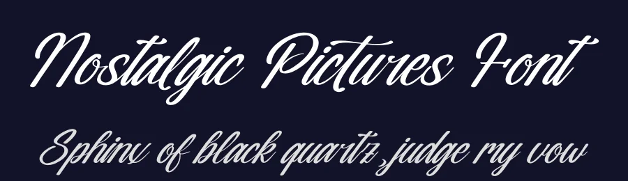 Nostalgic Pictures Font by letterenastudios — Script Handwritten Font — thumbnail 2