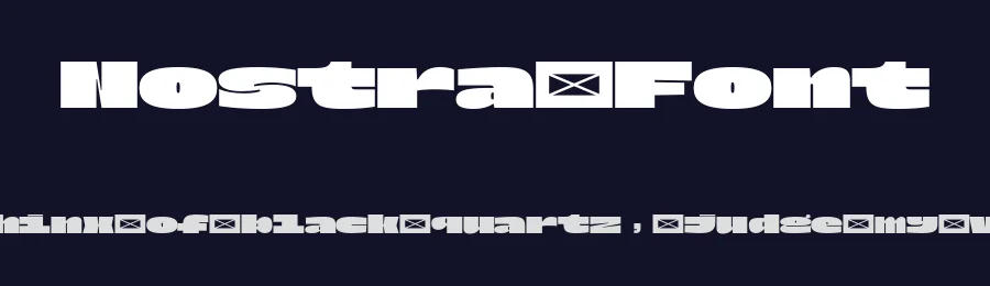 Nostra Font by Lucas Descroix — Display Font — thumbnail 2