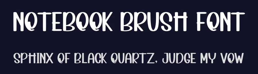 NoteBook Brush Font by inermediaSTUDIO — Display Font — thumbnail 2