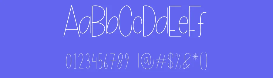 Notebook Display Font by creativeletter — Display Font — thumbnail 3