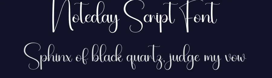 Noteday Script Font by creativeletter — Script Handwritten Font — thumbnail 2