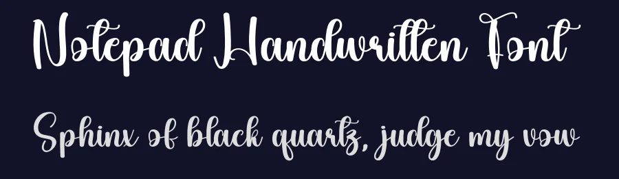 Notepad Handwritten Font by andikastudio — Script Handwritten Font — thumbnail 2