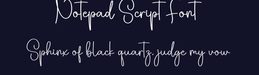 Notepad Script Font by creativeletter — Script Handwritten Font — thumbnail 2