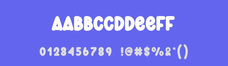 Notes Chubby Playful Font by andikastudio — Display Font — thumbnail 3