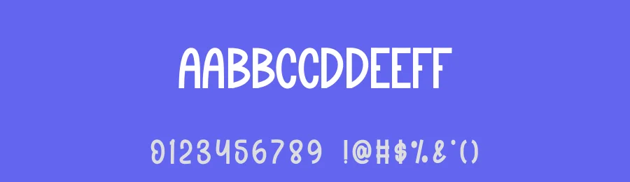 Notes Rainbow Font by andikastudio — Display Font — thumbnail 3