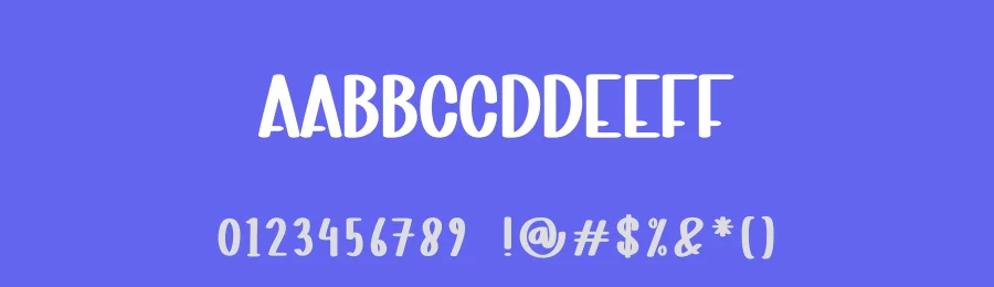 Notes Vacation Display Font by creativeletter — Display Font — thumbnail 3
