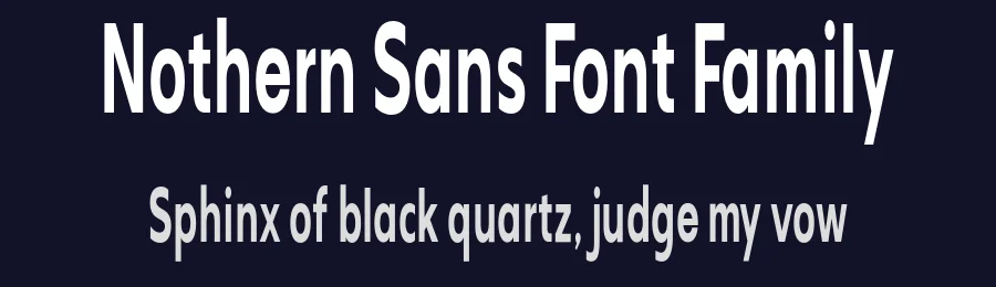 Nothern Sans Font Family by Propertype — Sans Serif Font — thumbnail 2