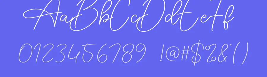 Nothing Script Font by creativeletter — Script Handwritten Font — thumbnail 3