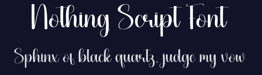 Nothing Script Font by andikastudio — Script Handwritten Font — thumbnail 2