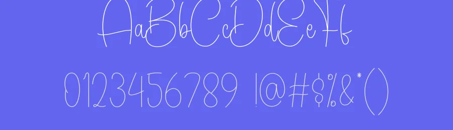 Nothing Script Font by creativeletter — Script Handwritten Font — thumbnail 3