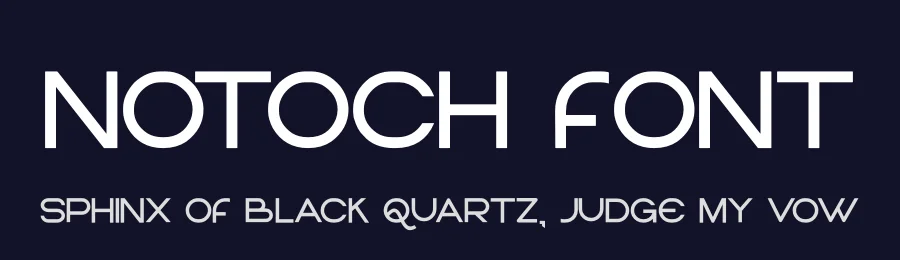 Notoch Font by lasteypestudio — Display Font — thumbnail 2