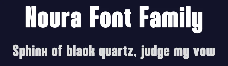 Noura Font Family by Circlefont — Sans Serif Font — thumbnail 2