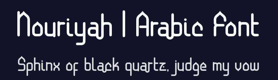 Nouriyah | Arabic Font by Denustudios — Script Handwritten Font — thumbnail 2