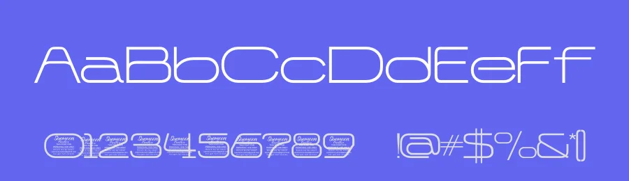 Nova Moir Font by saemoon creative — Display Font — thumbnail 3
