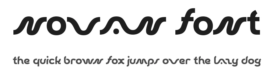 Novan Font by Drizy — Display Font