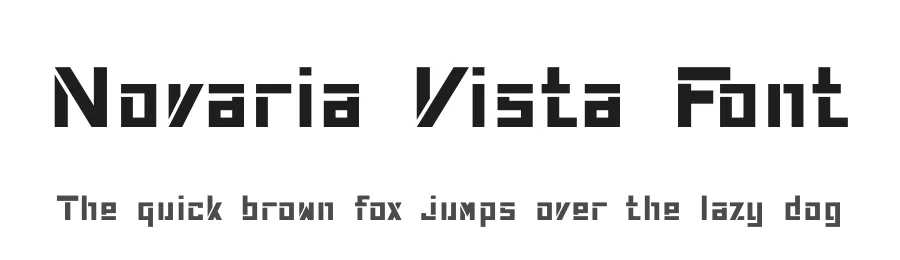 Novaria Vista Font by Cikareotype — Display Font